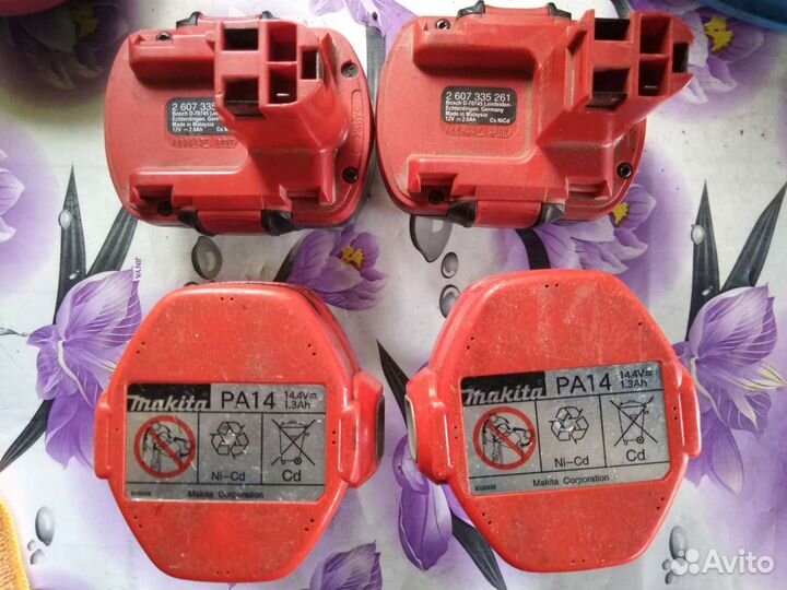 Аккумуляторы для шуруповертов