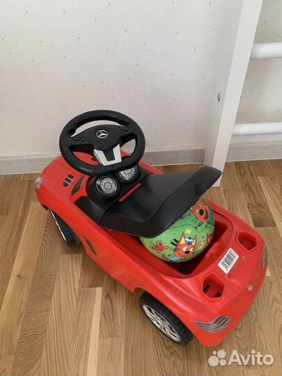 Машинка каталка толокар mercedes