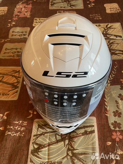 LS2 FF800 Storm Solid XL