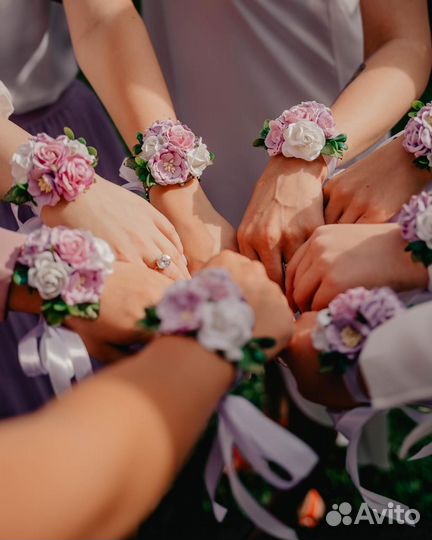 Цветочный браслет