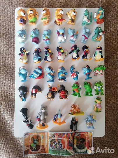 Игрушки из киндер сюрпризов