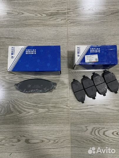 Тормозные колодки на changan UNI-K