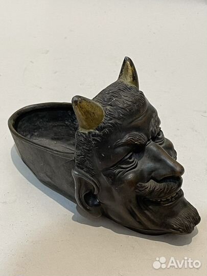 Пепельница Мефистофель бронза