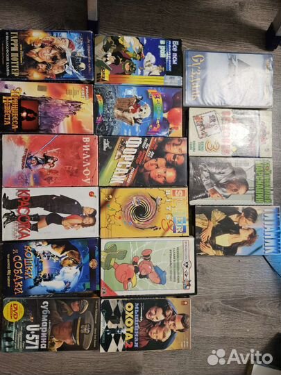 Видеокассеты мультфильмы, фильмы