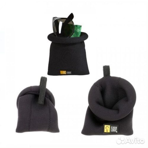 Держатель универсальный на дефлектор черный