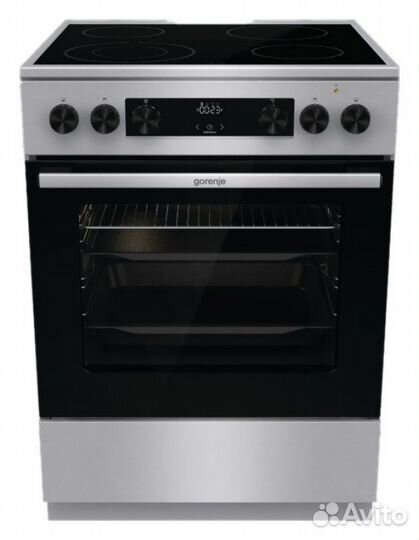 Плита Электрическая Gorenje gecs6C70XC нержавеющая