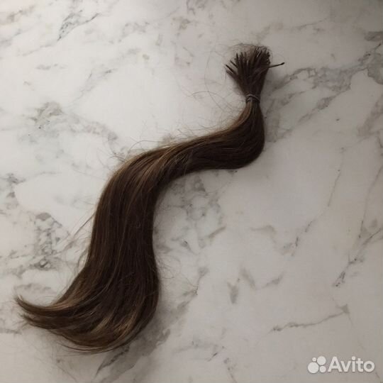 Волосы для наращивания славянка 45 см