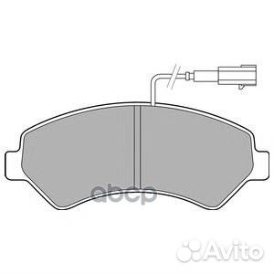 LP2492 Колодки тормозные citroen jumper/fiat DU