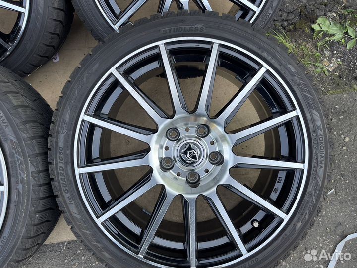 Колеса weds YJM 225/40/18 5/114,3 липучка