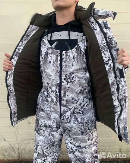 Костюм горка зимний мох