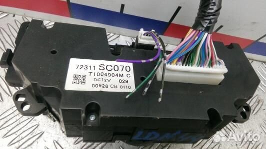 Блок управления печки и климат-контроля subaru for