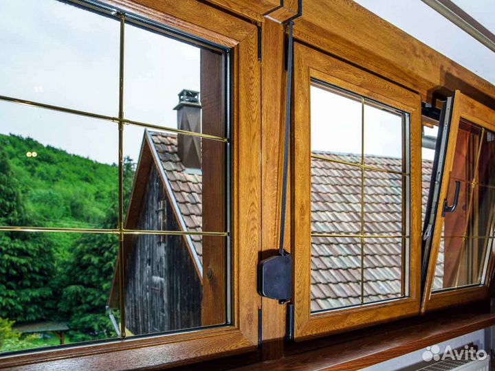 Ремонт окон, стеклопакет шумозащитный RAL4891