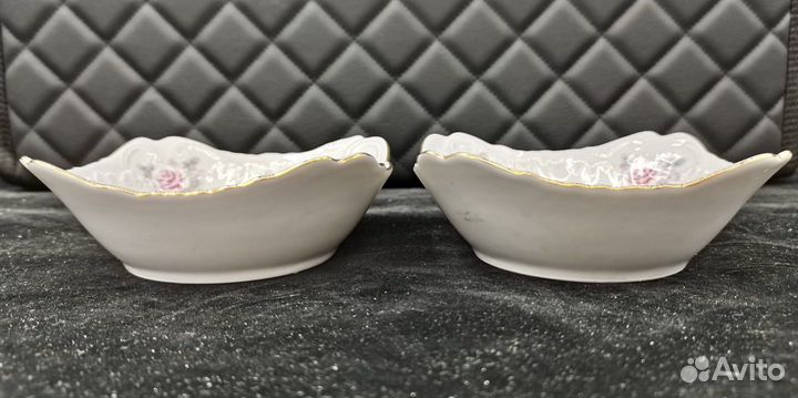 Набор 2-х фарфоровых салатников 12 см Польша