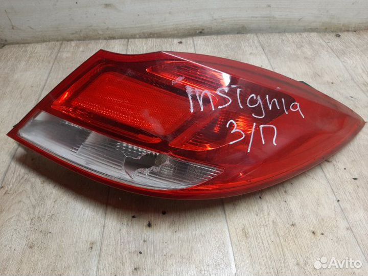 Фонарь задний правый Opel Insignia A16XER 2012