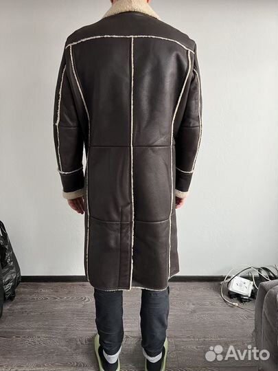 Дубленка натуральная мужская 54 56