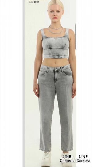 Топ джинсовый dishe турция новый