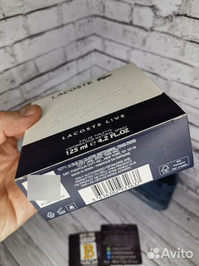 Духи мужские Lacoste Live 125 ml