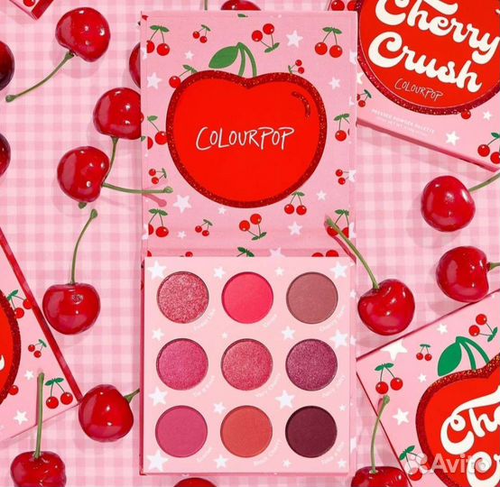 Colourpop палетка Cherry crush