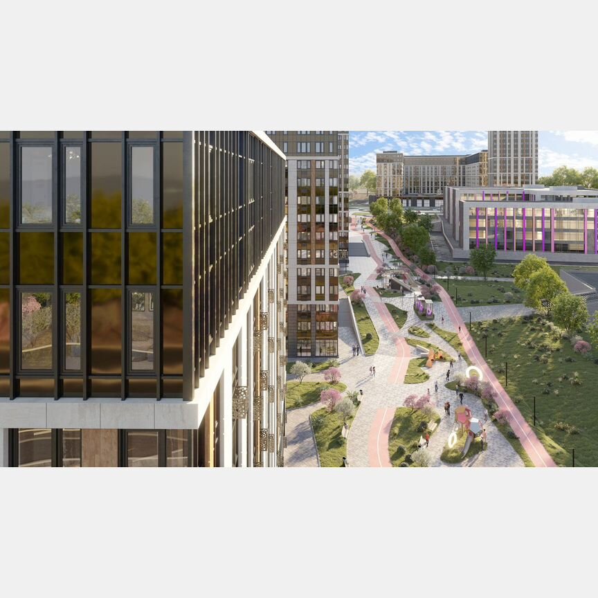 3-к. квартира, 80,2 м², 1/19 эт.