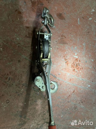 Лебедка ручная рычажная бу