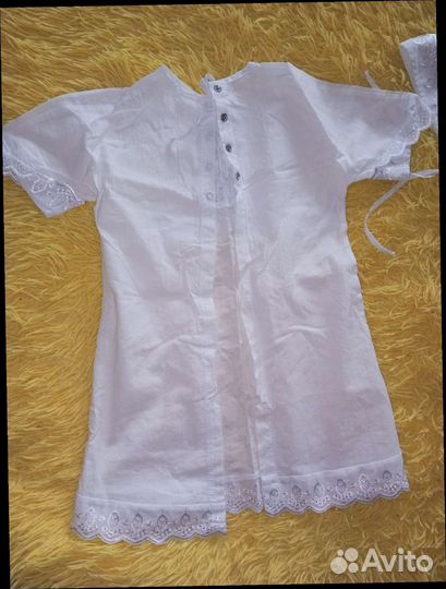 Крестильный костюм на 1-1,5 года