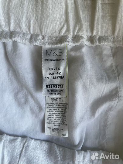 Юбка,лён 100%,marks & spencer