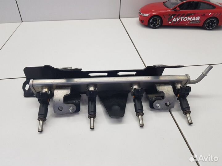 Рейка топливная (рампа) с форсунками