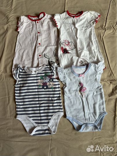 Боди для девочки 68