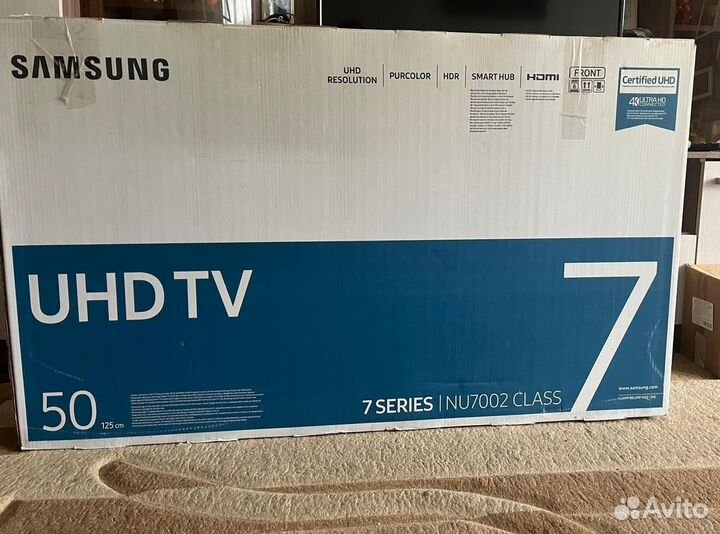 Телевизор samsung UHD TV 50 125 см