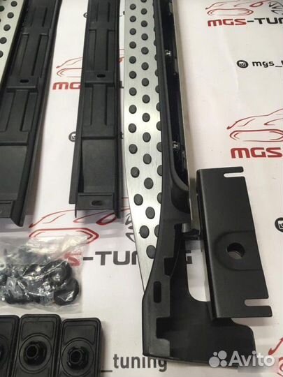 Подножки на Mercedes Benz ML W164 кузов