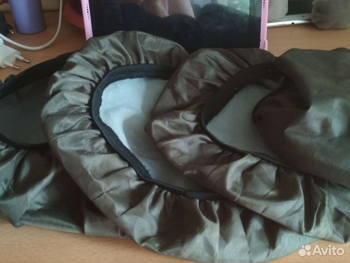 Чехлы на колеса коляски,4шт