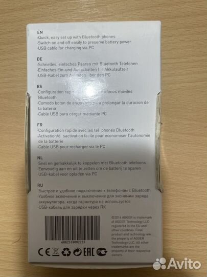 Микронаушник bluetooth