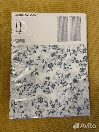 Гардины хэсслеклокка Икеа