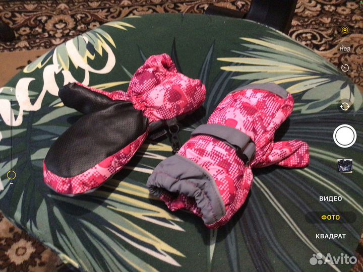 Краги варежки