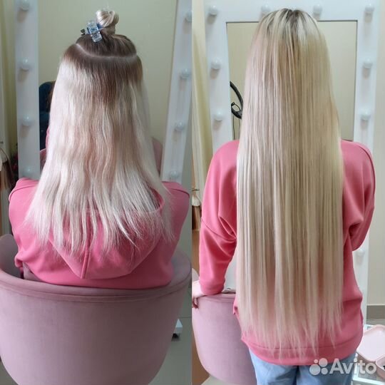 Голливудское наращивание волос