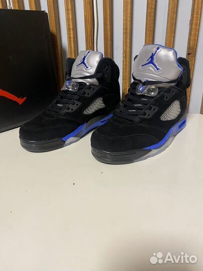 Nike air jordan 5 racer blue 44