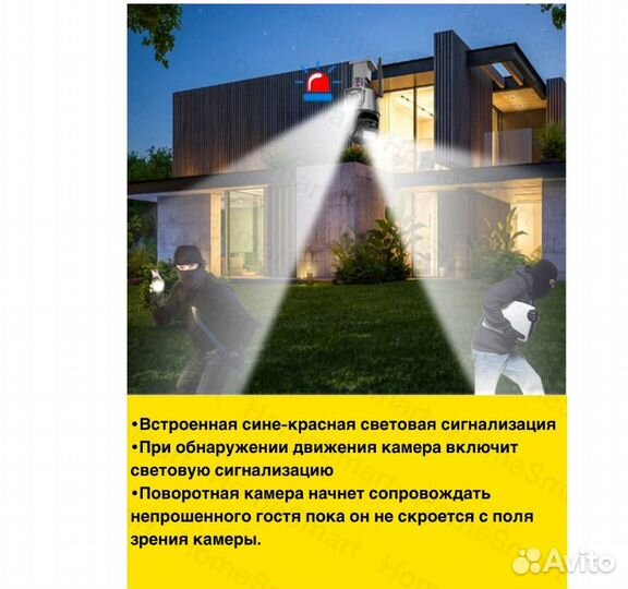 Камера видеонаблюдения комбинированная 4 мп