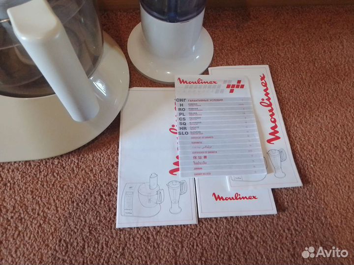 Кухонный комбайн moulinex genius 1000