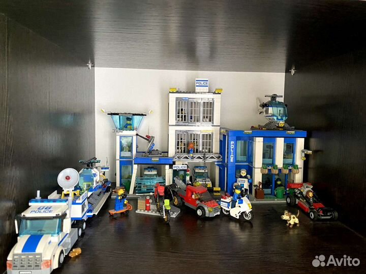 Lego City 60047+60049 полиция