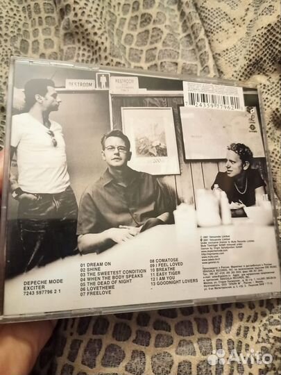 Cd Depeche Mode - Exciter 2001