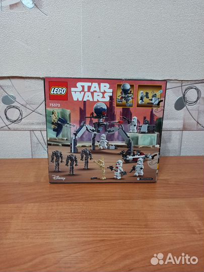 Lego Star Wars 75372, 75334 от