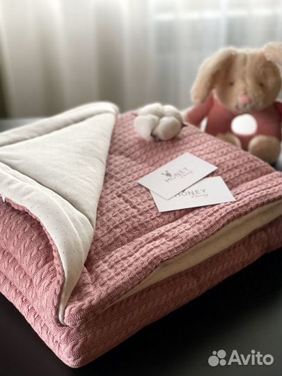 Плед для новорожденного (новый)