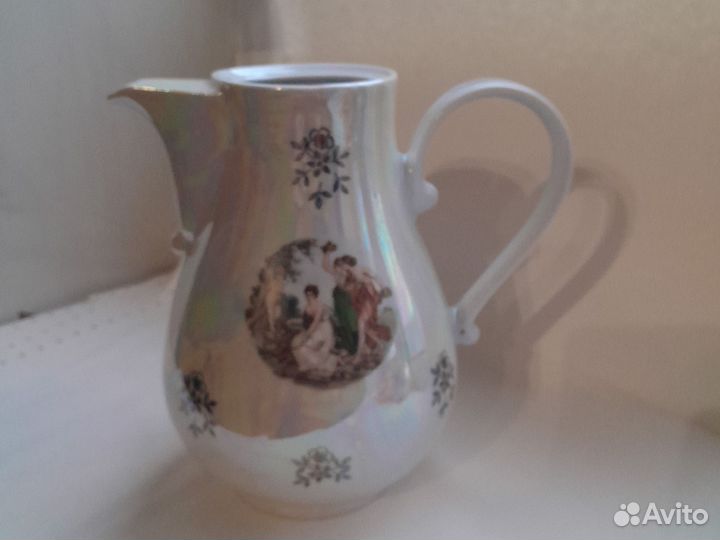 Кофейник, молочница Мадонна ГДР