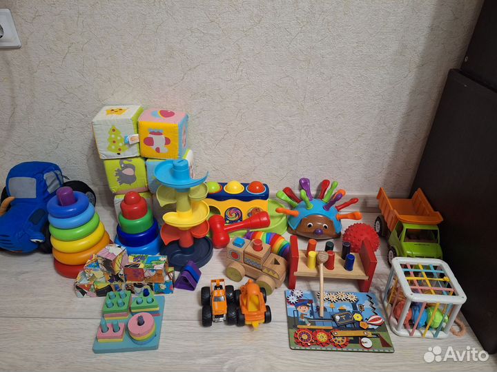 Развивающие игрушки от 1 года пакетом