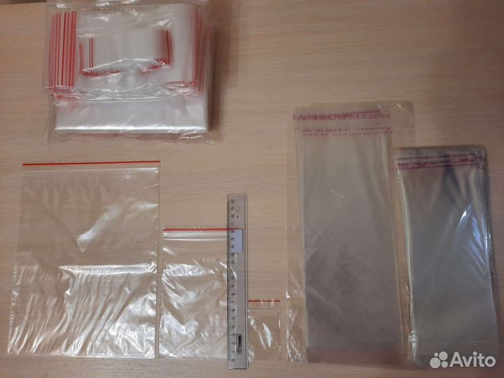 Грипперы Aviora, пакеты с клейкой полосой