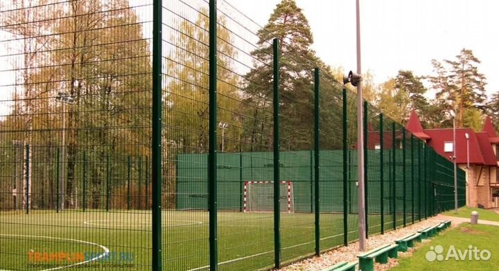 Забор из 3D сетки 40 метров