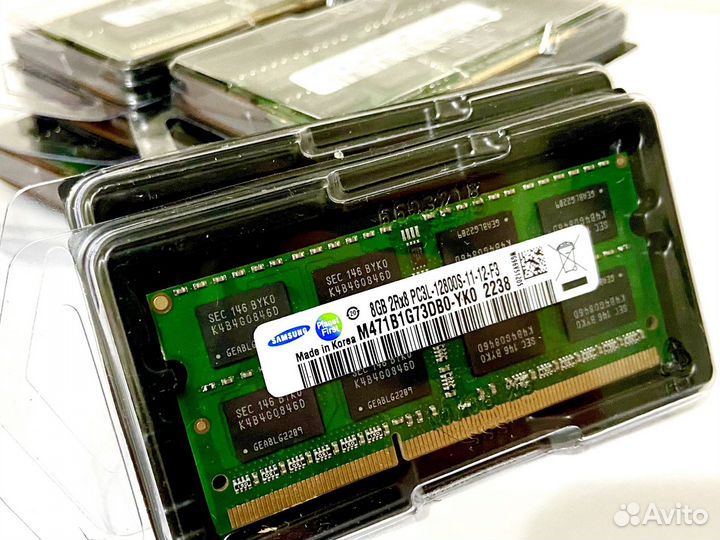 Оперативная ram ддр3л 8гб 1600 ddr3 ddr3L 1.35v