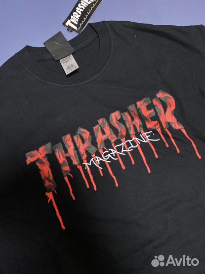 Футболка Thrasher Blood Drip оригинал