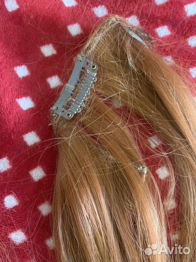Волосы на заколках искусственные