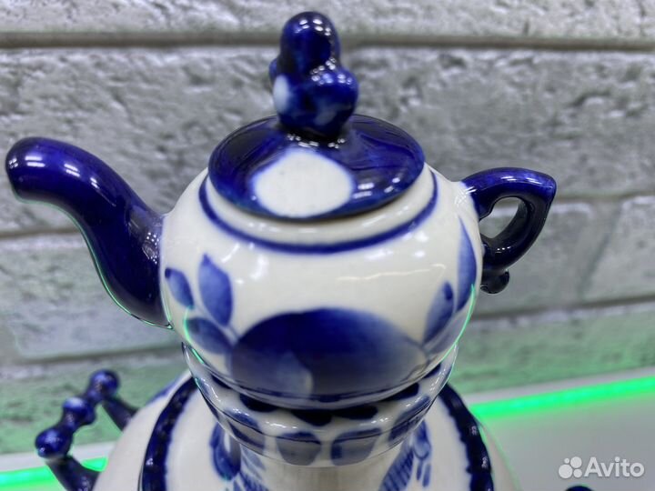 П.6129 Самовар гжель